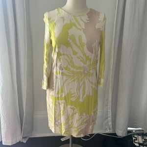 Marc Cain N6 Elegant dress w pockets, soft, fitted, stretch EUC, professional